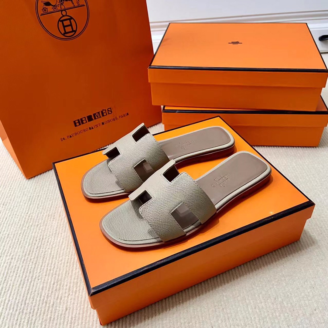 에르메스 올수공 오란 슬리퍼 샌들 앱송 58